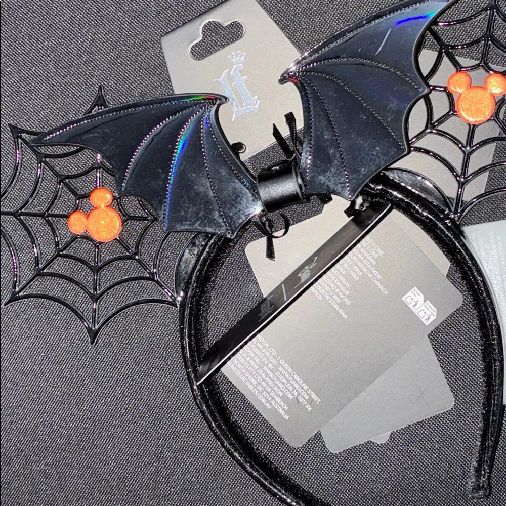 Loungefly Disney Minnie Spider Web Bat ears